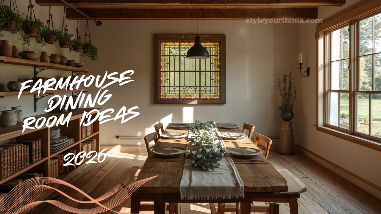 Farmhouse Dining Room Ideas