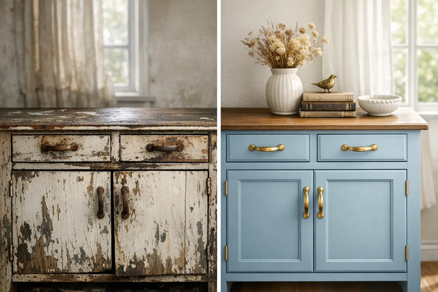 Old Furniture Makeover Ideas 10 Stunning Before After Transformations