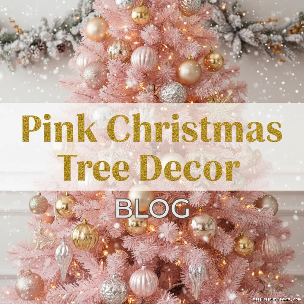 Pink Christmas Tree Blog Thumbnail