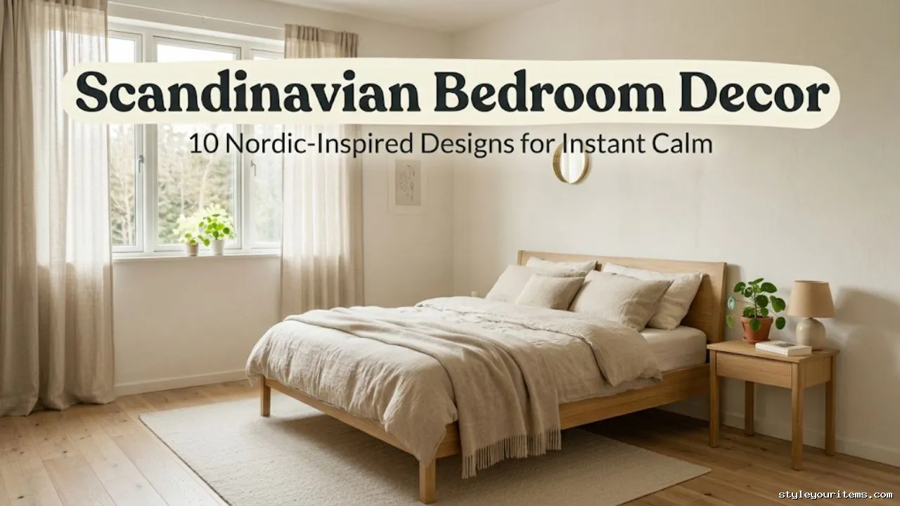 Scandinavian Bedroom Decor  10 Nordic Inspired Designs For Instant Calm