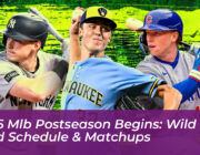 2026 mlb postseason begins wild card schedule matchups casi