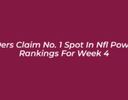 49ers claim no 1 spot in nfl power rankings for week 4 ewAx