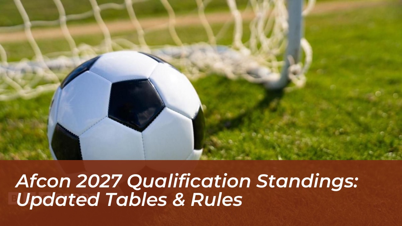 afcon 2027 qualification standings updated tables rules 2MFI
