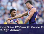 afl fans drive 1700km to grand final amid high airfares glQS