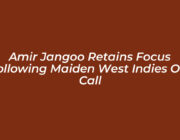 amir jangoo retains focus following maiden west indies odi call xtp7