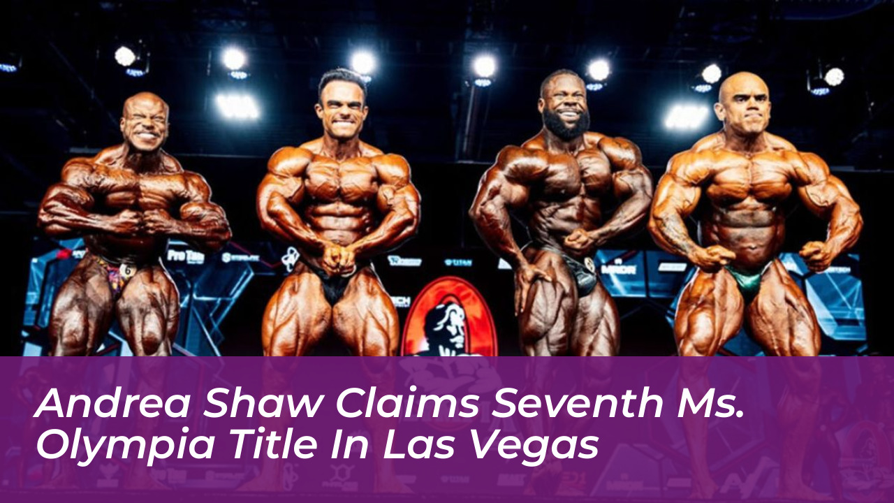andrea shaw claims seventh ms olympia title in las vegas v0X6