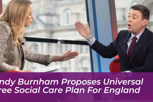andy burnham proposes universal free social care plan for england ZUA2