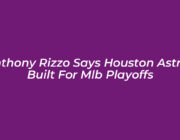 anthony rizzo says houston astros built for mlb playoffs cA0t