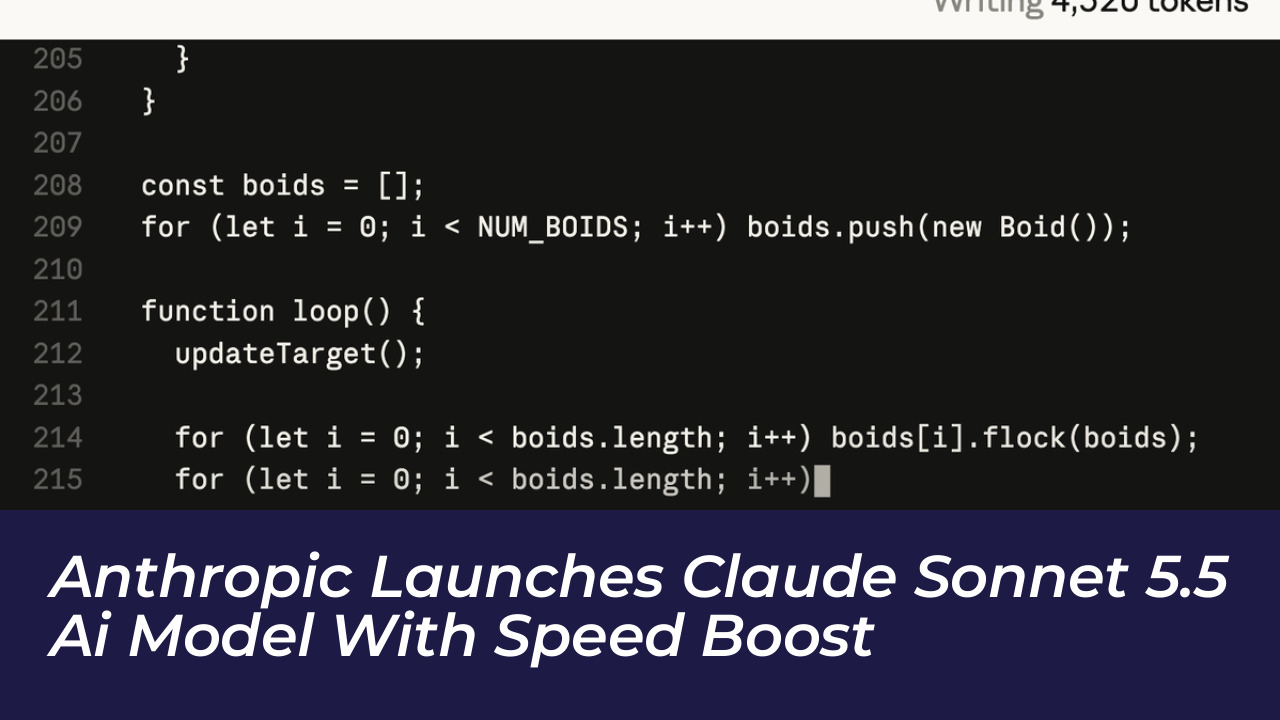anthropic launches claude sonnet 5 5 ai model with speed boost BJgk