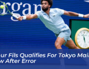 arthur fils qualifies for tokyo main draw after error aSvp