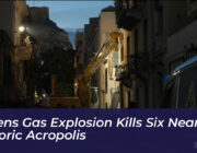 athens gas explosion kills six near historic acropolis CLq1