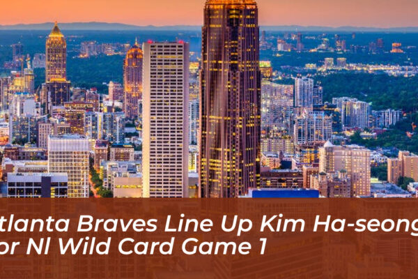 atlanta braves line up kim ha seong for nl wild card game 1 YJi6