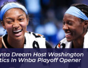 atlanta dream host washington mystics in wnba playoff opener peVd