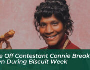 bake off contestant connie breaks down during biscuit week EKVo