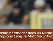 barcelona femeni faces as roma in champions league matchday two NvQp