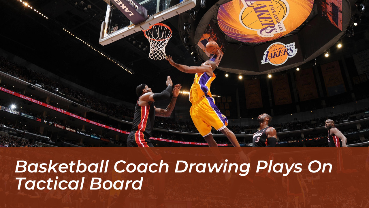 Steve Alford Announces Retirement After 36-Year Coaching Career 4 Basketball Coach Drawing Plays On Tactical Board