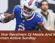 bills star receivers dj moore and keon coleman active sunday G7Sr
