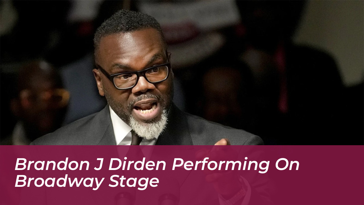 Brandon J. Dirden Biography: Wife, Net Worth, Movies & Family 3 Brandon J Dirden performing on Broadway stage