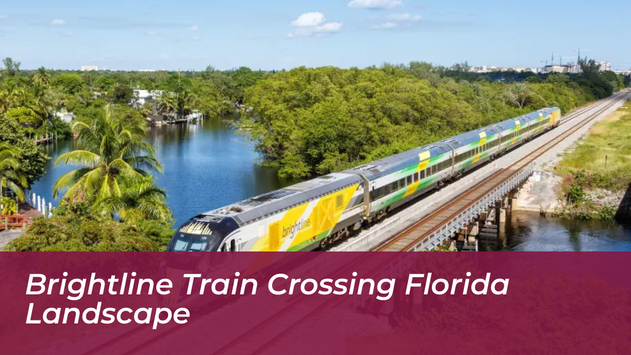 Brightline Parent Files Chapter 11 Bankruptcy to Cut $2.8B Debt 3 Brightline Train Crossing Florida Landscape