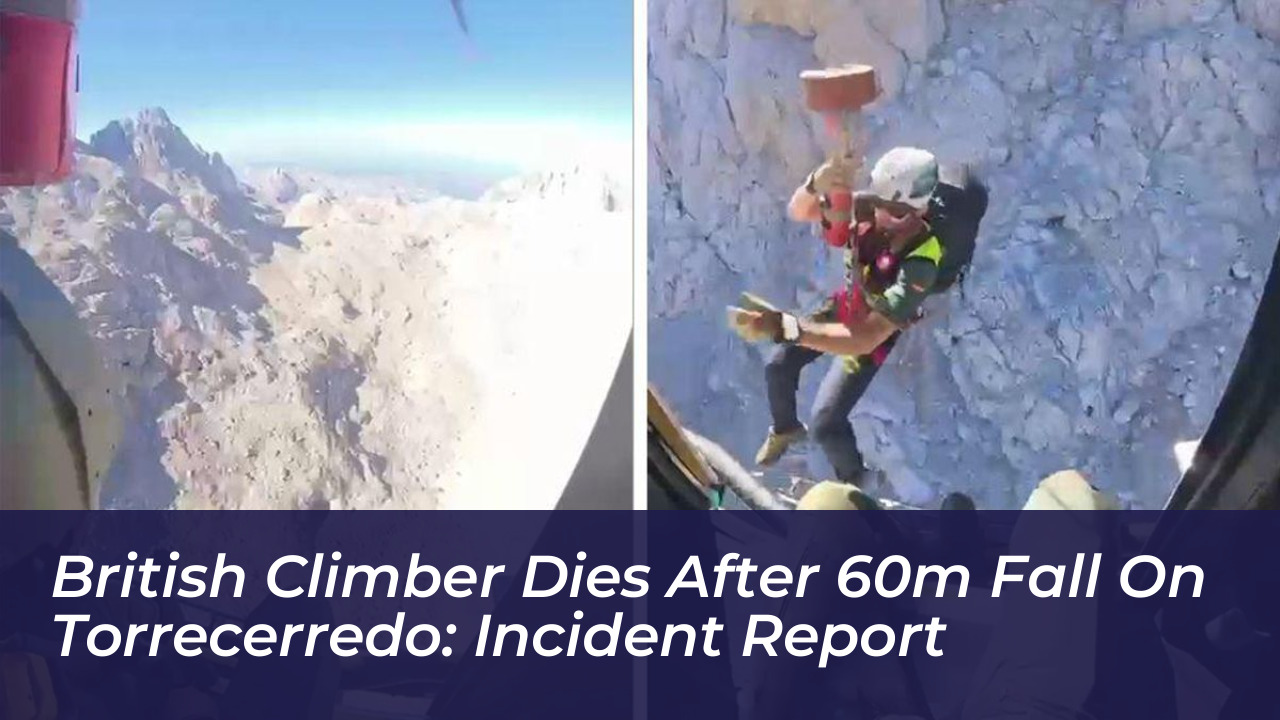 british climber dies after 60m fall on torrecerredo incident report U7gi