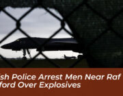 british police arrest men near raf fairford over explosives pKFH