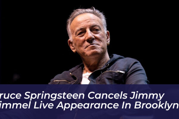 bruce springsteen cancels jimmy kimmel live appearance in brooklyn F7zB