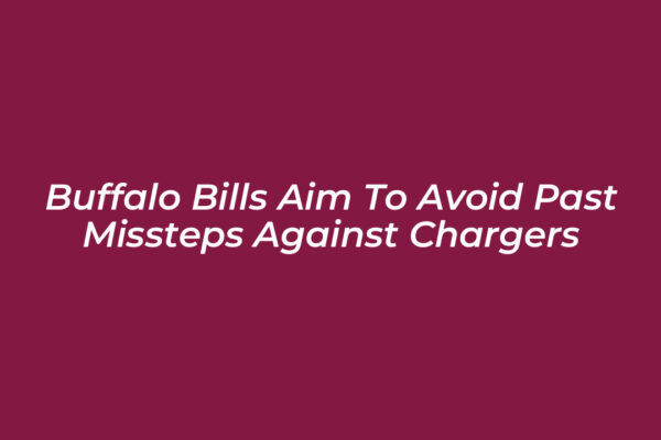 buffalo bills aim to avoid past missteps against chargers OmDp