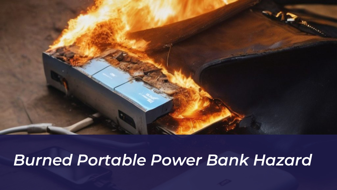 NEWDERY Power Bank Recall: Model ZHX-PB22 Refund Guide 3 Burned Portable Power Bank Hazard