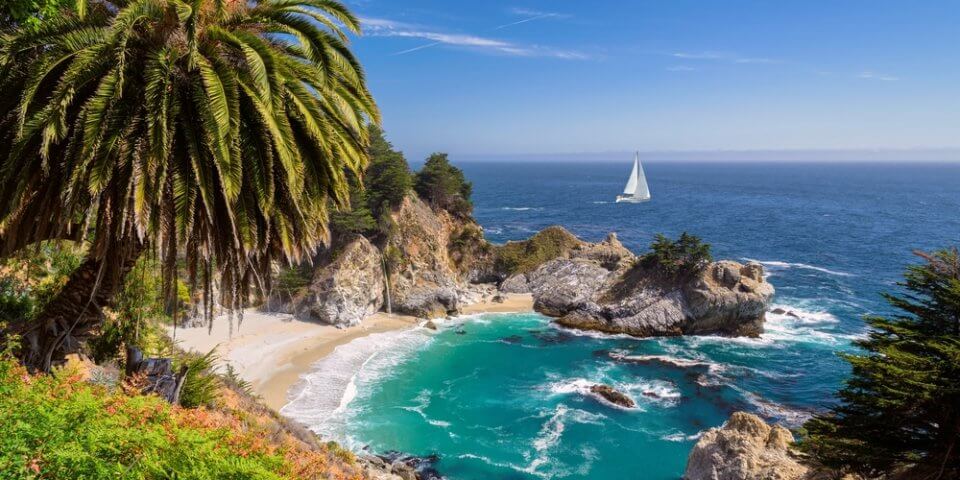 California Coastal Threat: Major Kelvin Wave Forms 3 California Coastline Ocean Waves Erosion