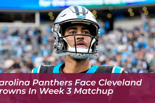 carolina panthers face cleveland browns in week 3 matchup Be7m