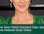 celine dion paris concert clips spark online debate over voice 6yW2