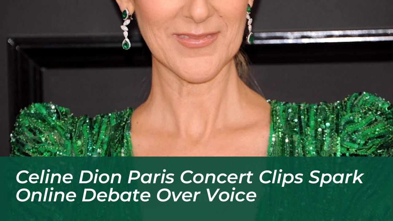 celine dion paris concert clips spark online debate over voice 6yW2