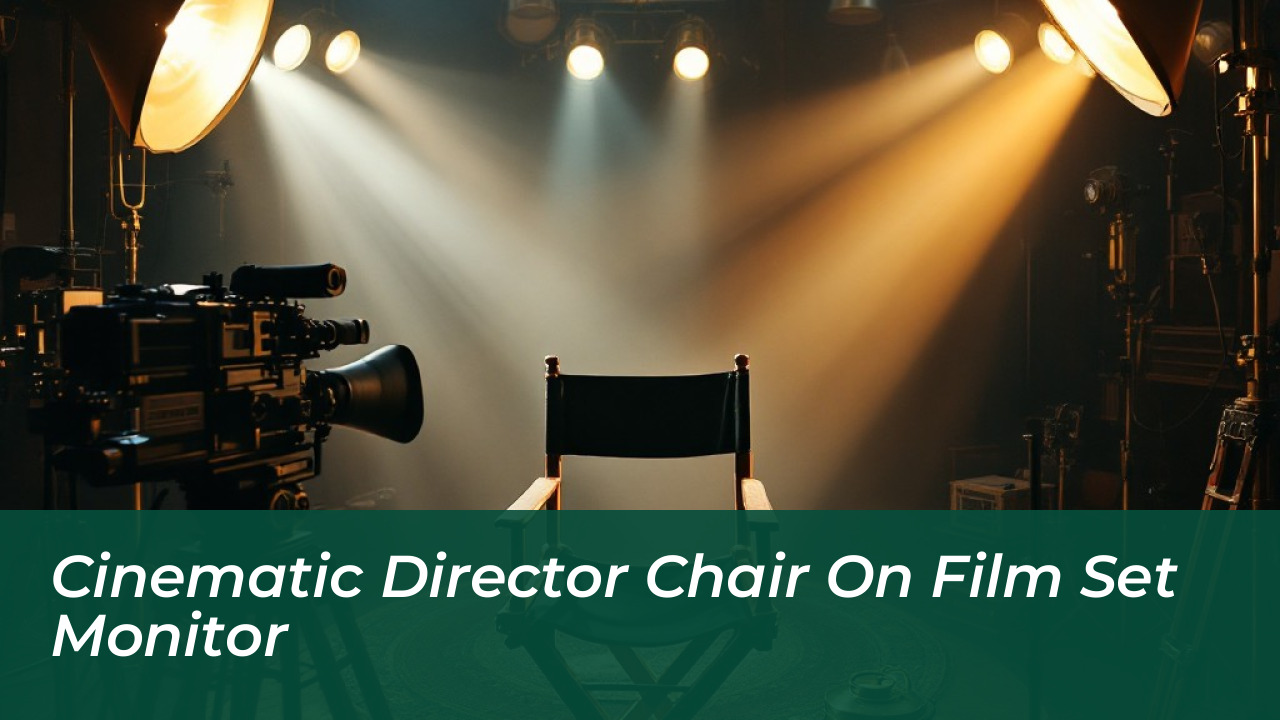 John Crowley Director Biography: Age, Films, Net Worth & Family 5 Cinematic Director Chair on Film Set Monitor