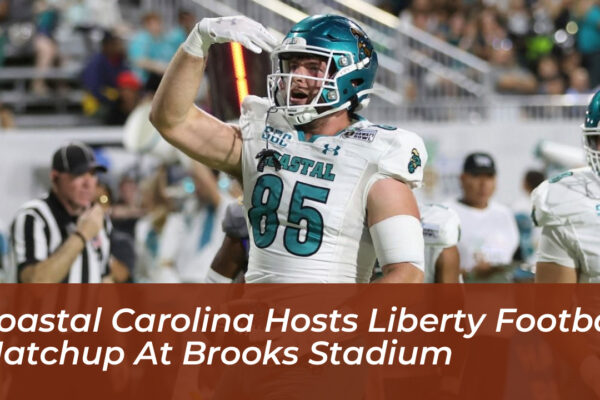 coastal carolina hosts liberty football matchup at brooks stadium EzYb