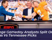 college gameday analysts split on texas vs tennessee picks Az8Z