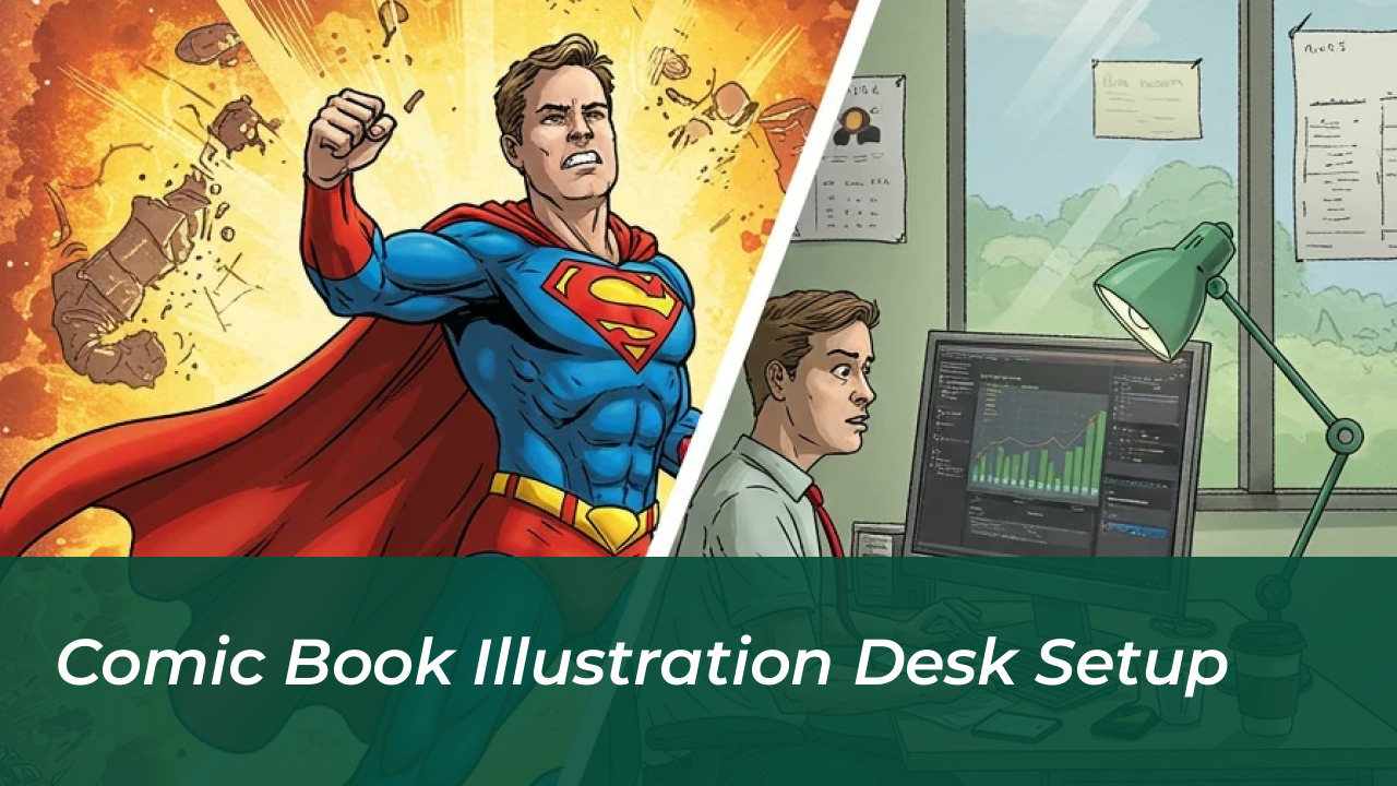 Dan Scanlon Biography: Age, Net Worth, Movies & Personal Life 5 Comic Book Illustration Desk Setup