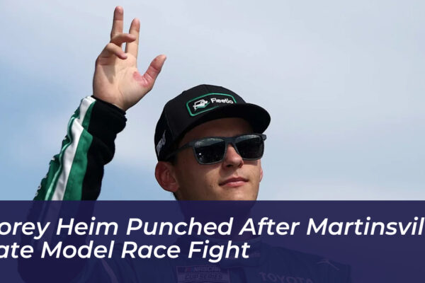 corey heim punched after martinsville late model race fight OpEf