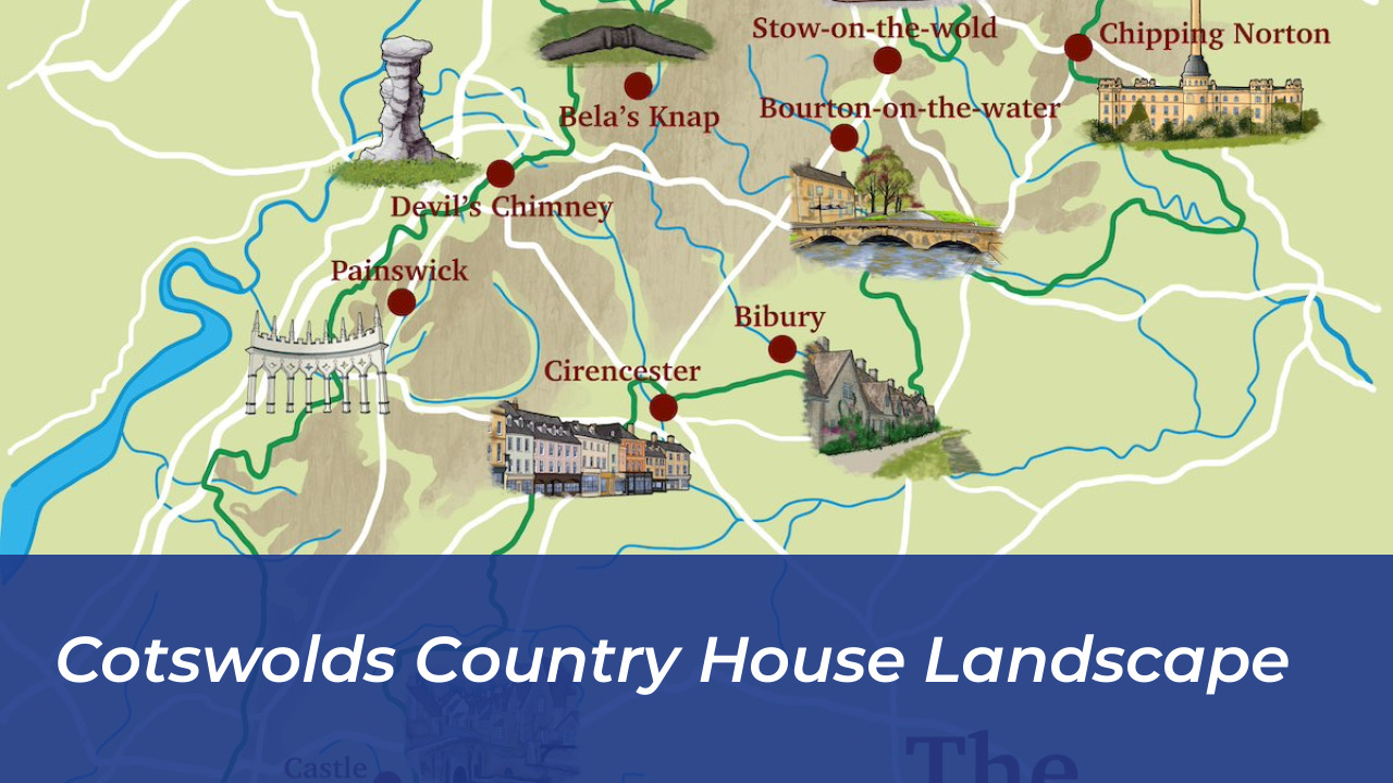 Prince Harry UK Return: Invictus Games & Cotswolds Life 4 Cotswolds Country House Landscape