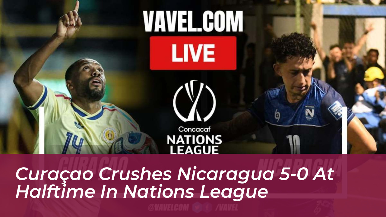 curacao crushes nicaragua 5 0 at halftime in nations league MLZk
