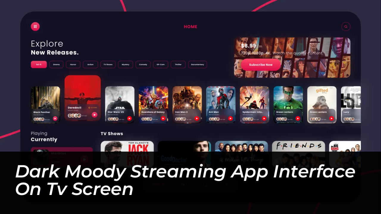 Unabomber Netflix Success Defies Critical Backlash 4 Dark Moody Streaming App Interface on TV Screen