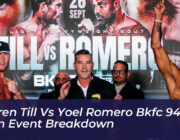 darren till vs yoel romero bkfc 94 main event breakdown pVKO