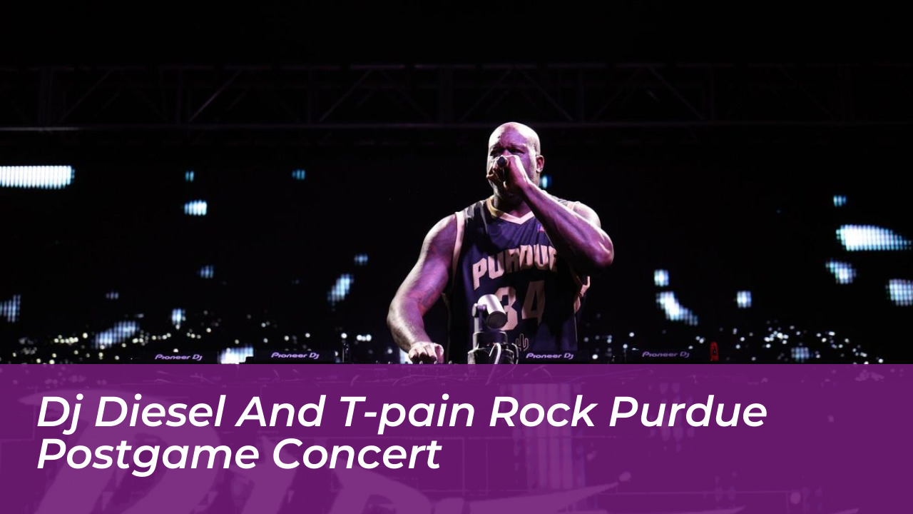 dj diesel and t pain rock purdue postgame concert Vr3G