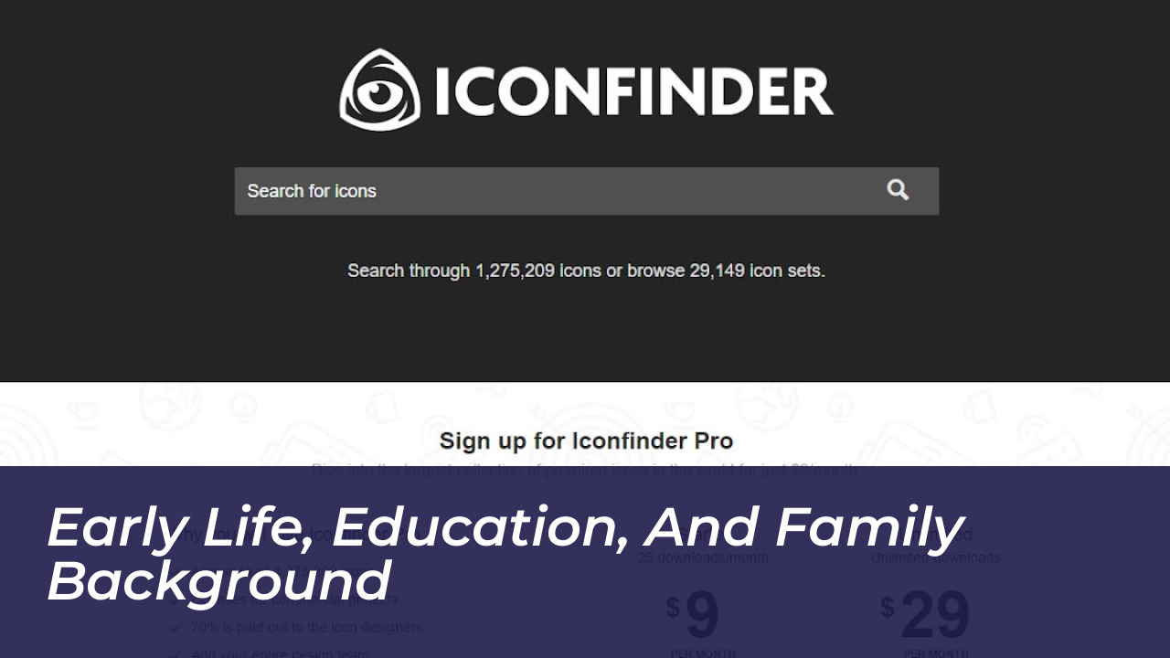 Early Life, Education, and Family Background