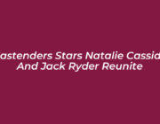eastenders stars natalie cassidy and jack ryder reunite M93e