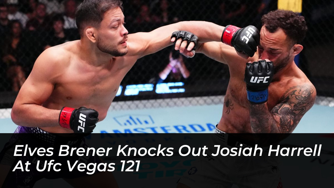 elves brener knocks out josiah harrell at ufc vegas 121 nMqB