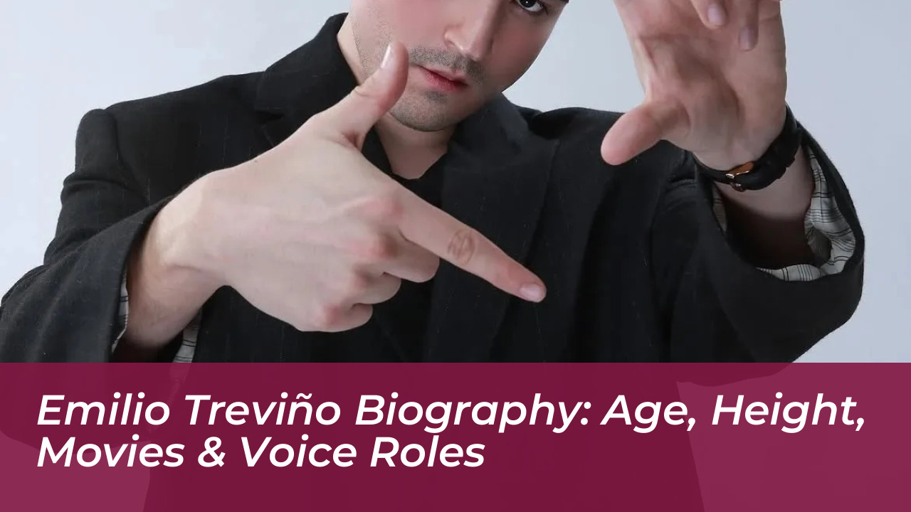 emilio trevino biography age height movies voice roles TFDi