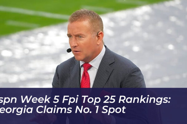 espn week 5 fpi top 25 rankings georgia claims no 1 spot SwPc