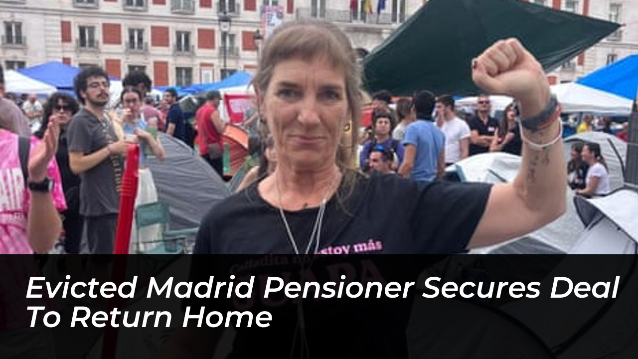 evicted madrid pensioner secures deal to return home