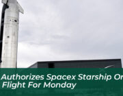 faa authorizes spacex starship orbit test flight for monday JQbi