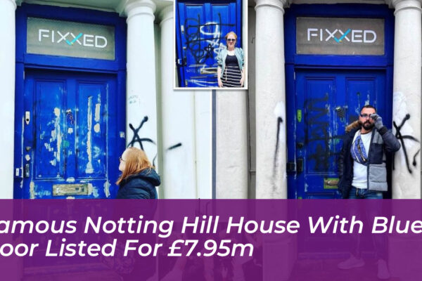 famous notting hill house with blue door listed for 7 95m 0ml8